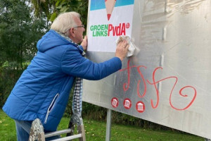 GroenLinks|PvdA – ook in Westervoort hangen onze Verkiezingsposters!