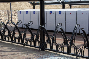 Weekend-vandalisme op gloednieuw station