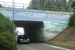 PvdA wil restauratie muurschilderingen “Tunneltje van Biddle” steunen